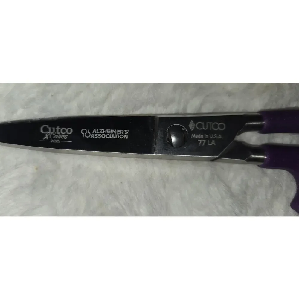Cutco PURPLE Super Shears -Scissors Limited Engraved Edition